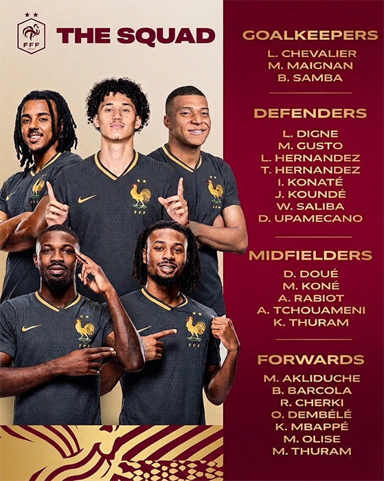 france world cup 2026 side